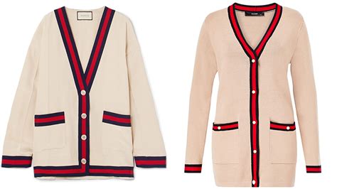 gucci cardigan dupe